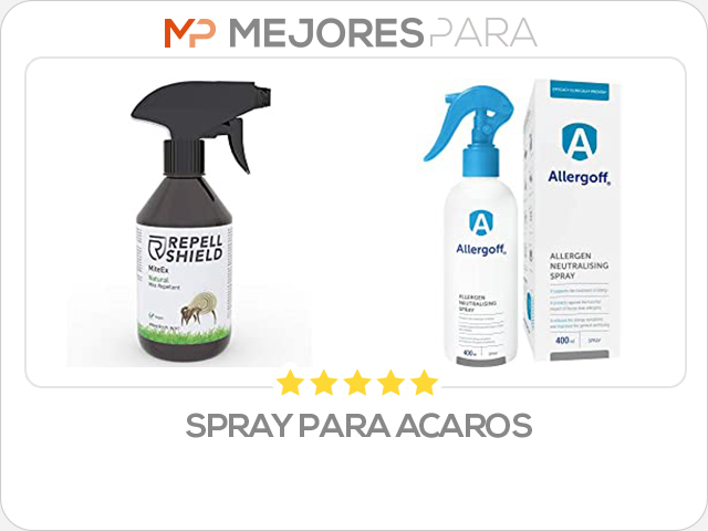 spray para acaros