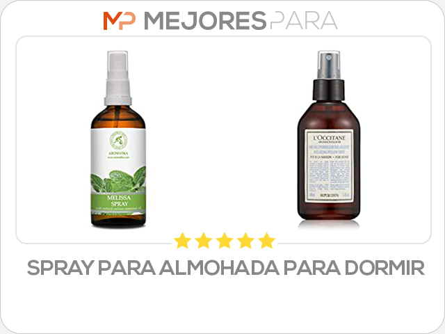 spray para almohada para dormir