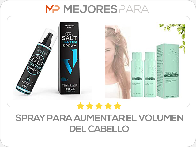 spray para aumentar el volumen del cabello