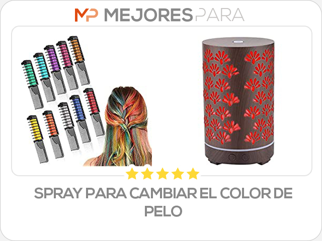 spray para cambiar el color de pelo