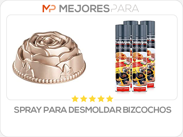 spray para desmoldar bizcochos