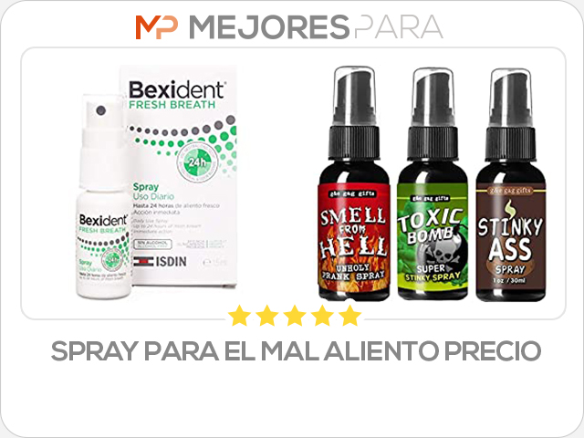 spray para el mal aliento precio