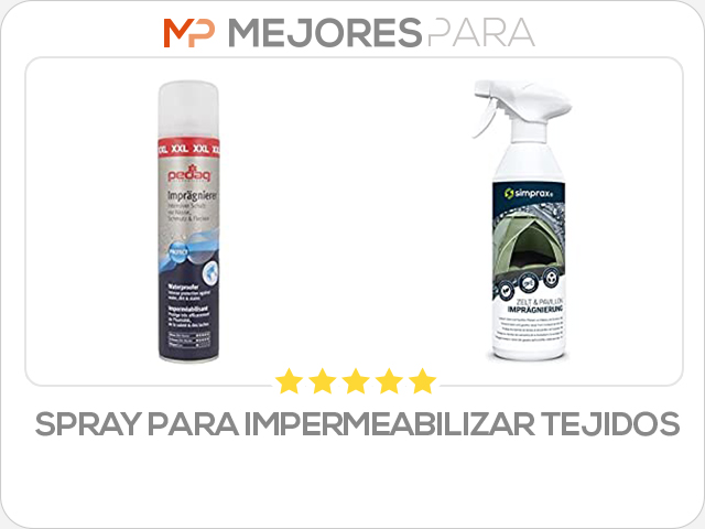 spray para impermeabilizar tejidos