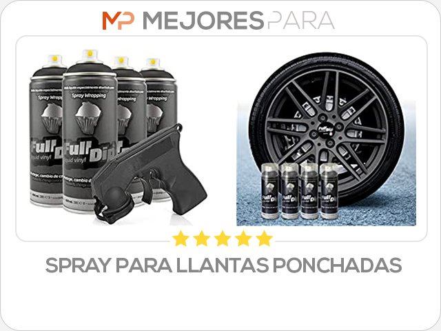 spray para llantas ponchadas