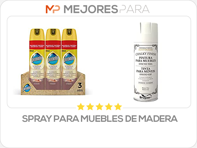 spray para muebles de madera