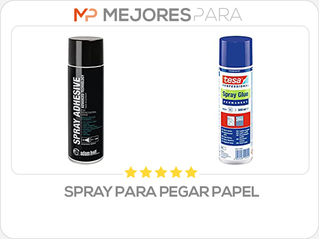 spray para pegar papel