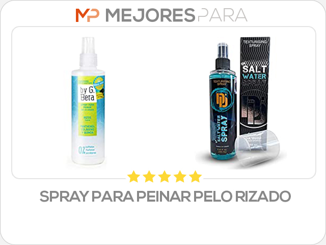 spray para peinar pelo rizado