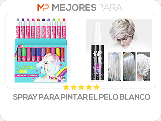 spray para pintar el pelo blanco