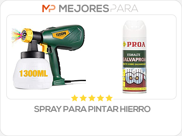 spray para pintar hierro