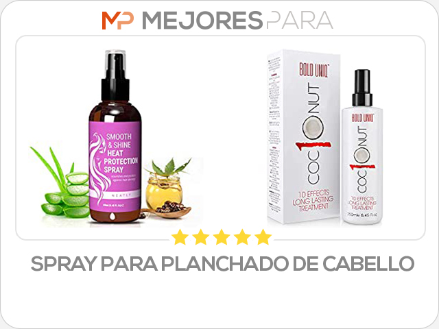 spray para planchado de cabello