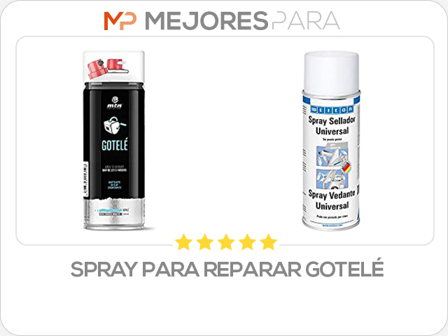 spray para reparar gotelé