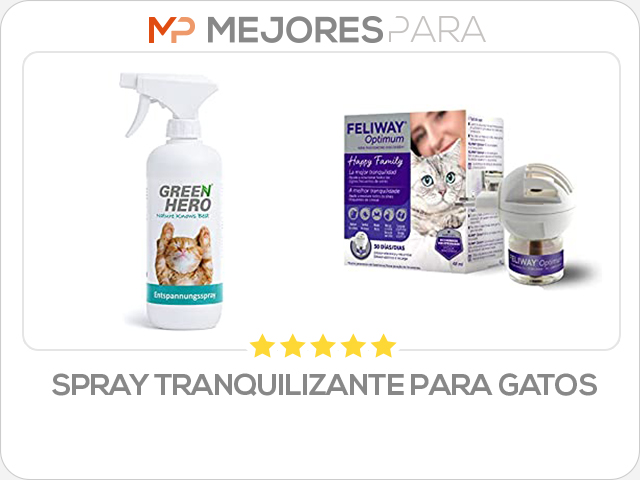 spray tranquilizante para gatos