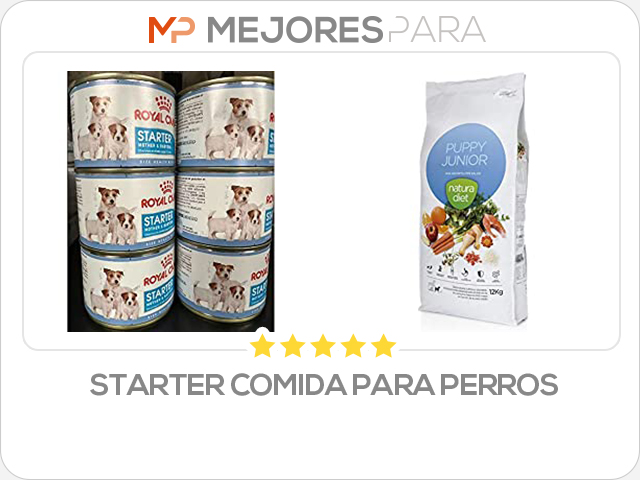 starter comida para perros