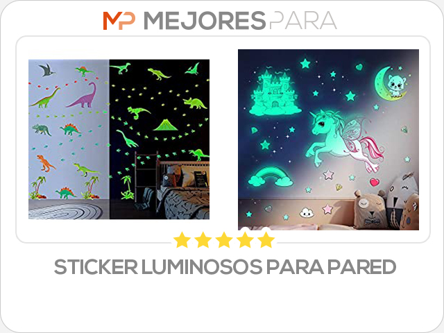 sticker luminosos para pared