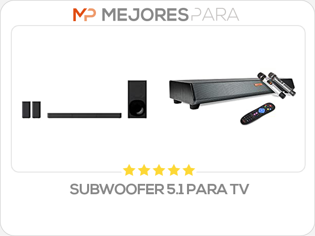 subwoofer 5.1 para tv