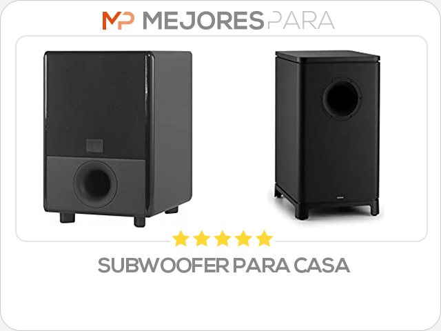 subwoofer para casa