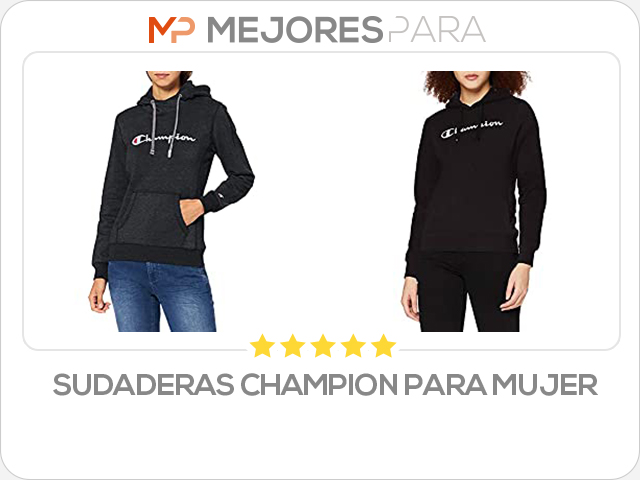 sudaderas champion para mujer