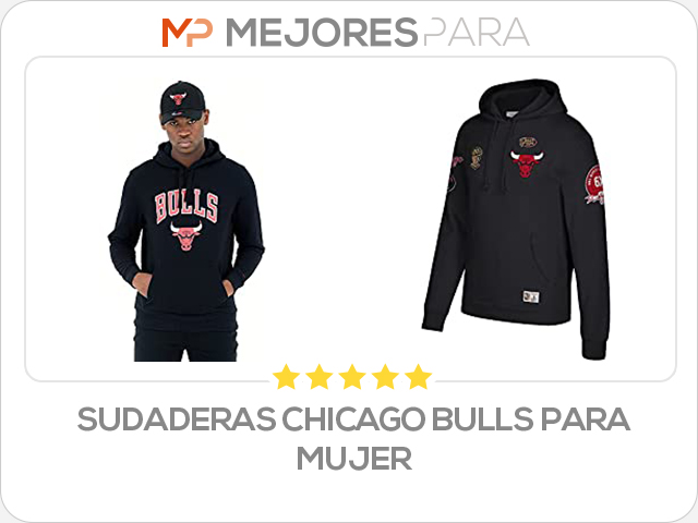 sudaderas chicago bulls para mujer