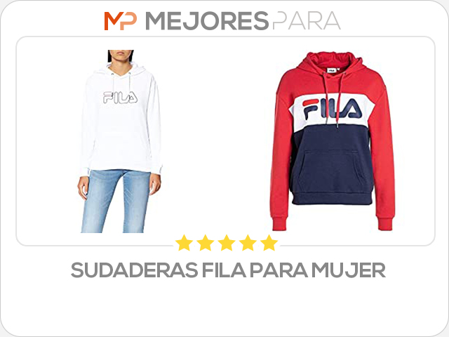 sudaderas fila para mujer