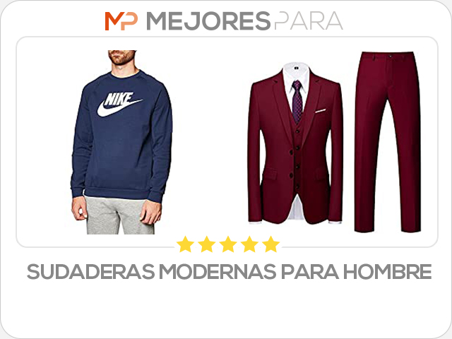 sudaderas modernas para hombre