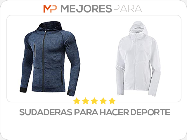 sudaderas para hacer deporte