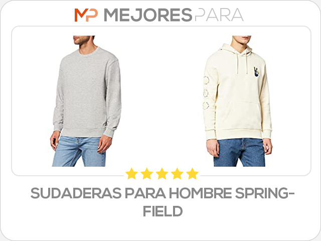 sudaderas para hombre springfield