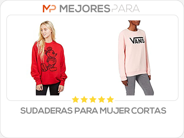 sudaderas para mujer cortas