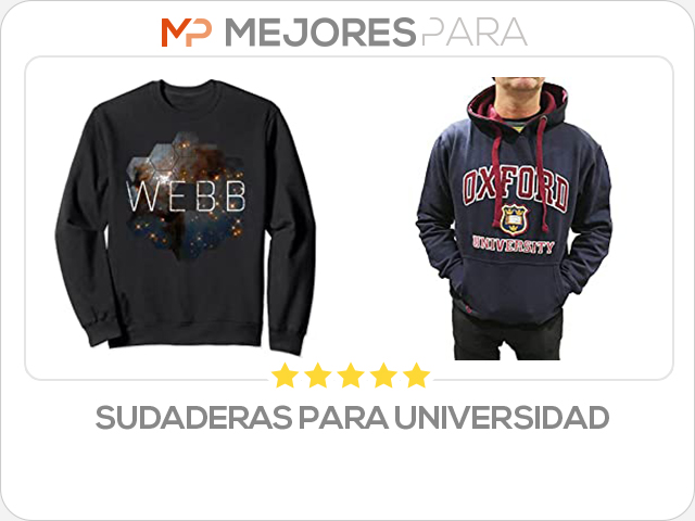 sudaderas para universidad