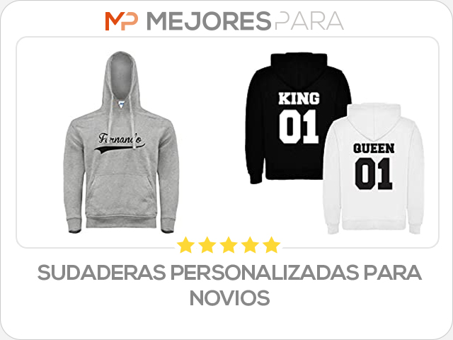 sudaderas personalizadas para novios