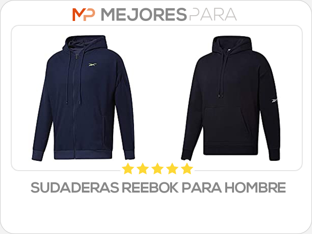 sudaderas reebok para hombre