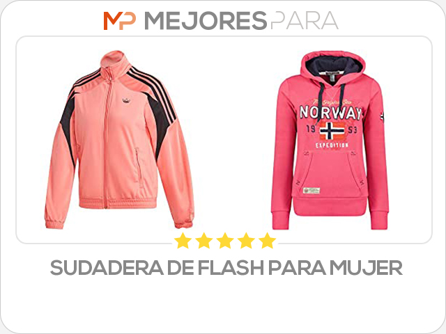 sudadera de flash para mujer