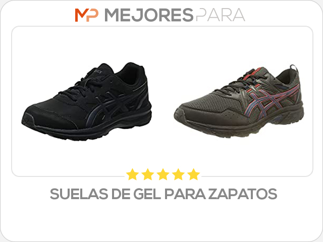 suelas de gel para zapatos