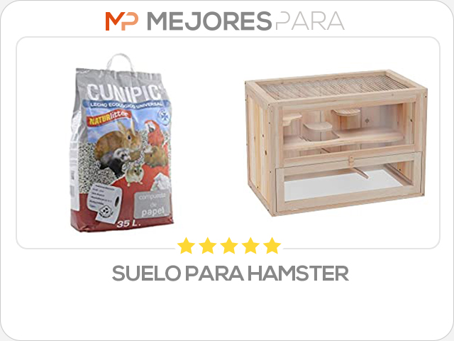 suelo para hamster