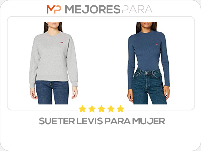 sueter levis para mujer