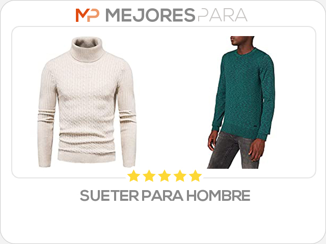 sueter para hombre