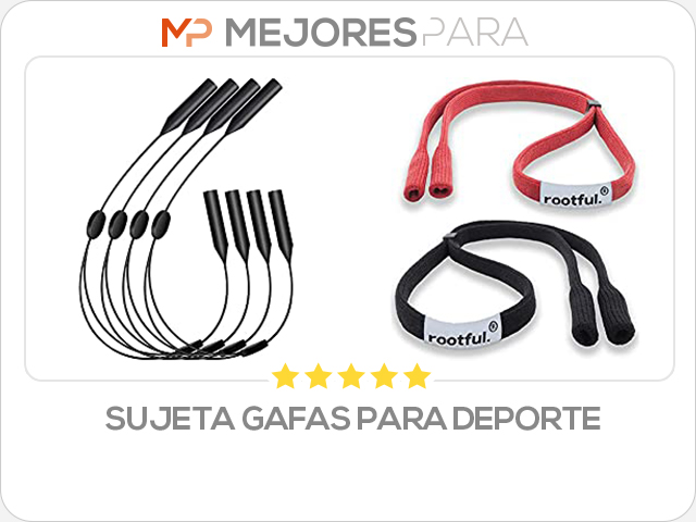 sujeta gafas para deporte