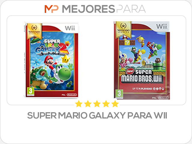 super mario galaxy para wii