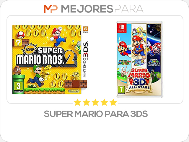 super mario para 3ds