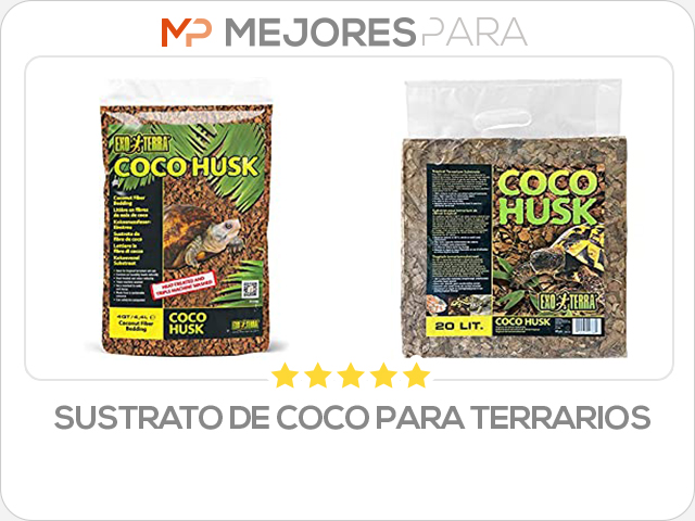 sustrato de coco para terrarios