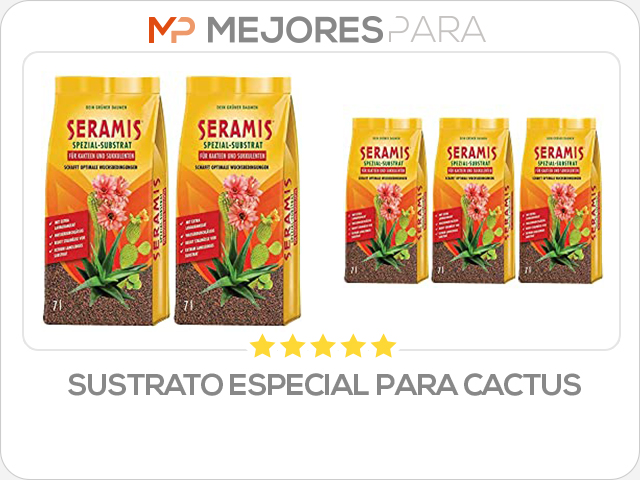 sustrato especial para cactus