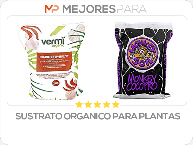 sustrato organico para plantas