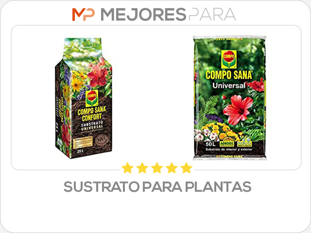 sustrato para plantas