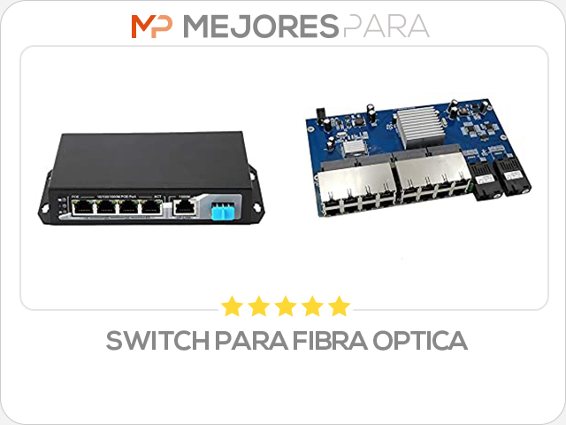 switch para fibra optica