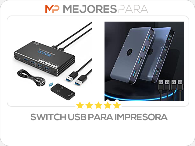 switch usb para impresora