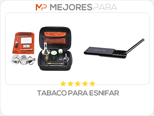 tabaco para esnifar