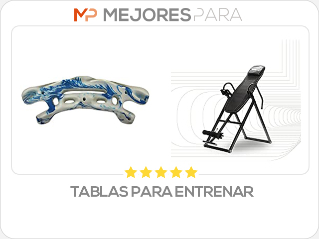 tablas para entrenar