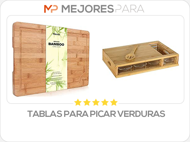 tablas para picar verduras