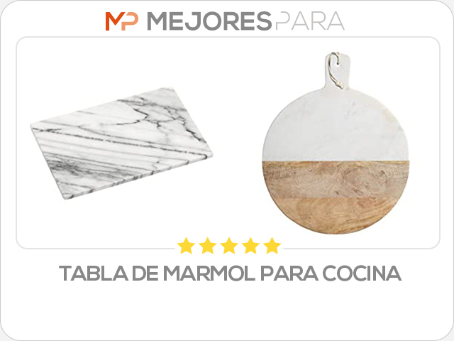 tabla de marmol para cocina