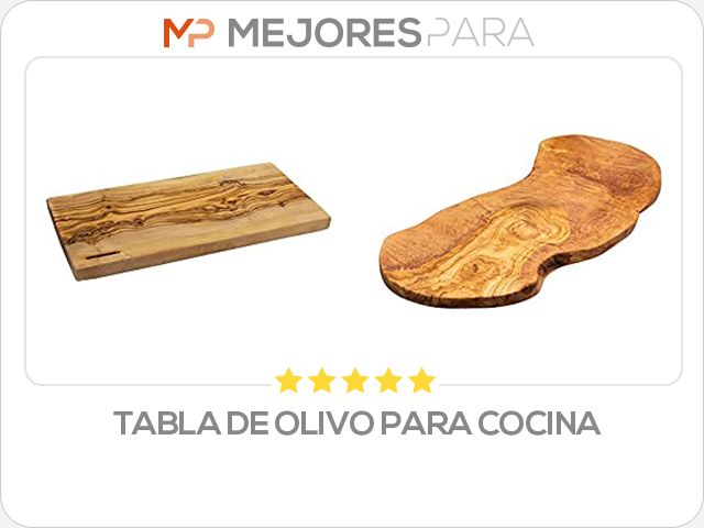 tabla de olivo para cocina