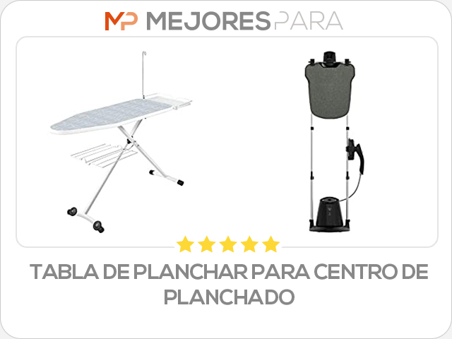 tabla de planchar para centro de planchado